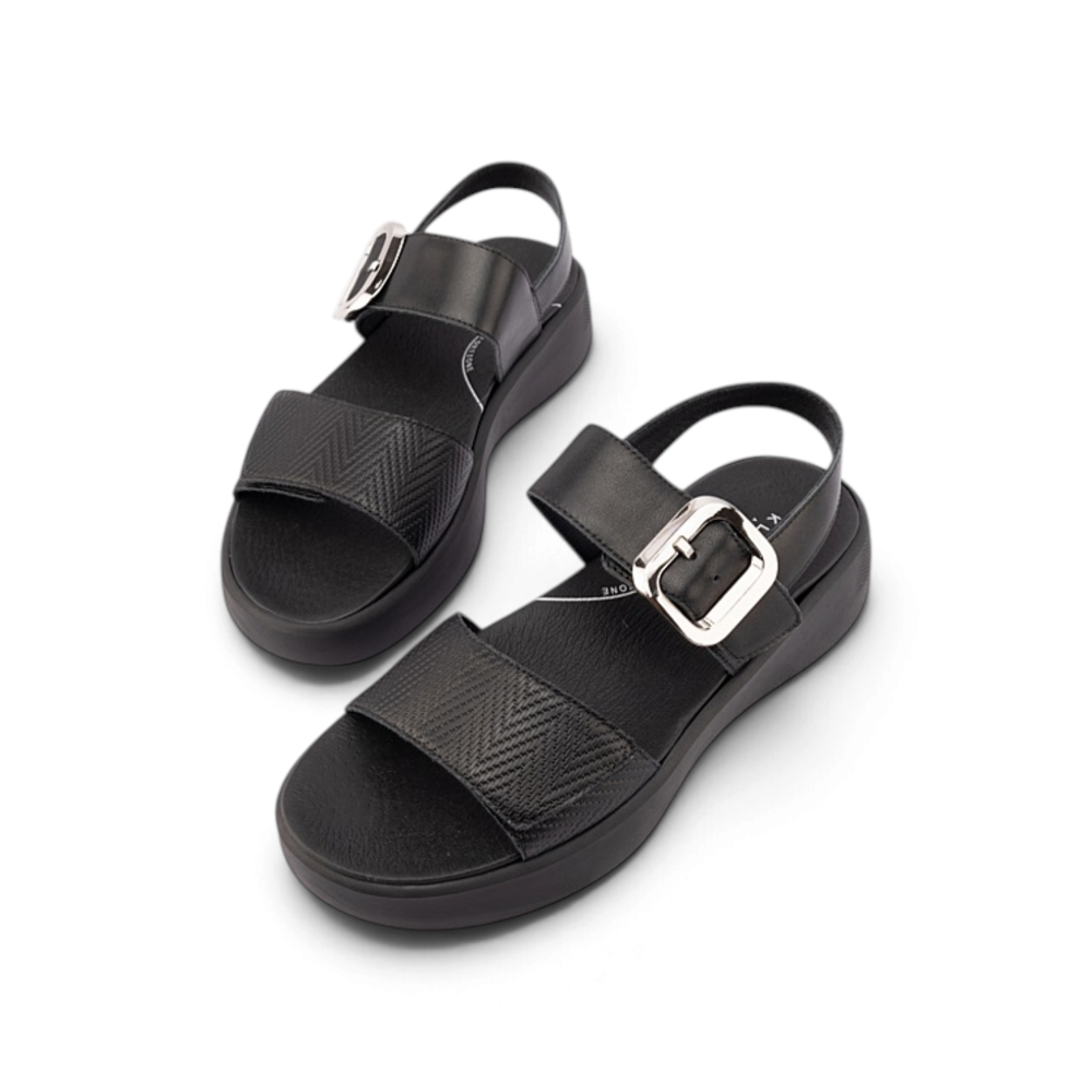 Isla - Black Embossed
