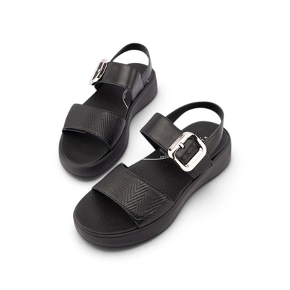 Isla - Black Embossed