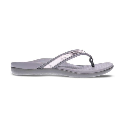 Islander Toe Post Sandal - Grey Floral
