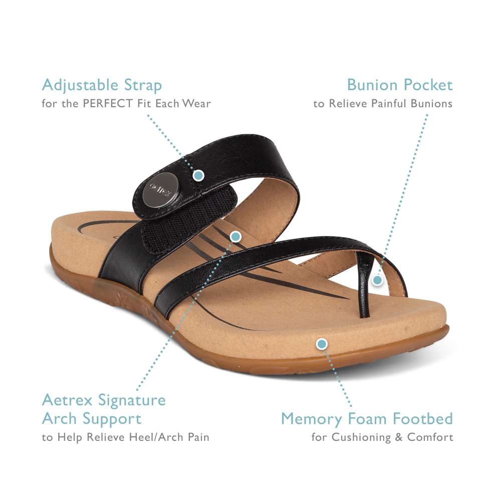 Izzy Slide Sandal - Light Gold