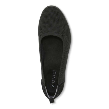 Jacey Knit Wedge - Black