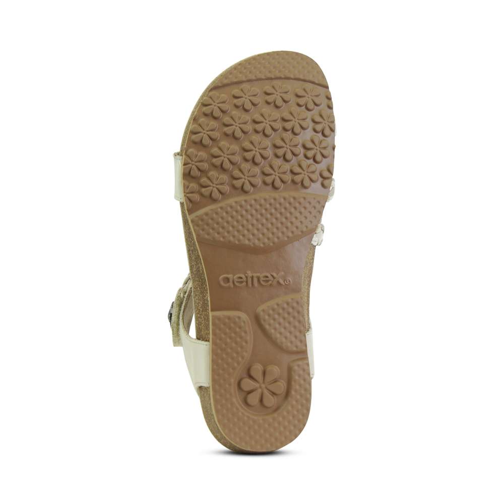 Jillian Braided Strap Sandal - Ivory