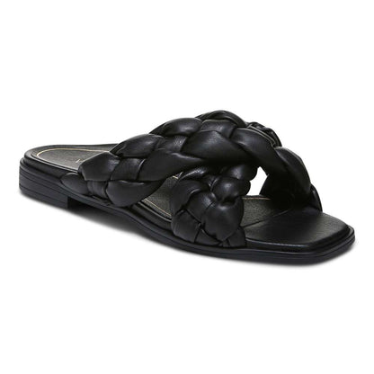 Kalina Slide - Black Nappa