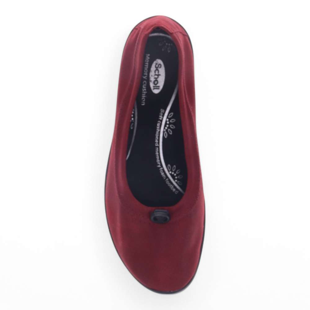 Kaylee Casual Slip-On - Dark Red