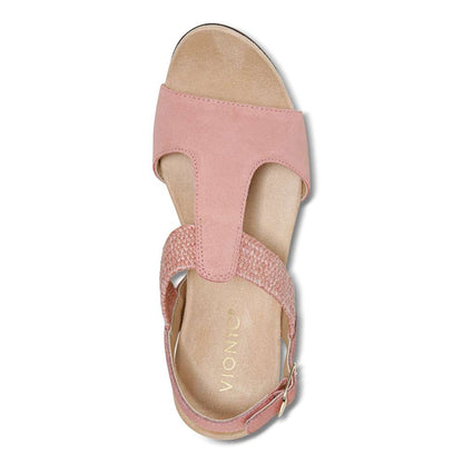 Kaytie Wedge Sandal - Terracotta