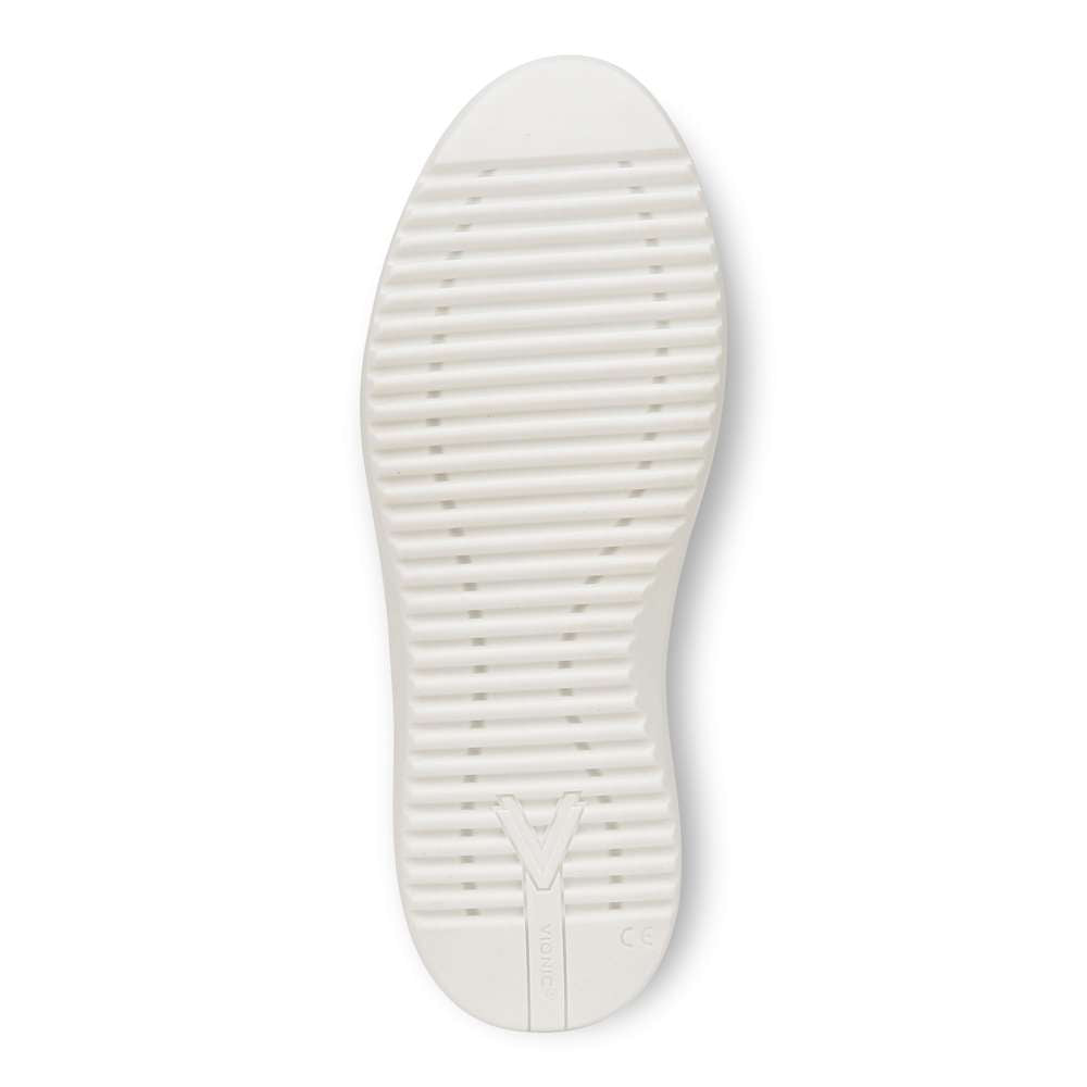 Kearny Platform Slip-On Casual Sneaker - White Leather