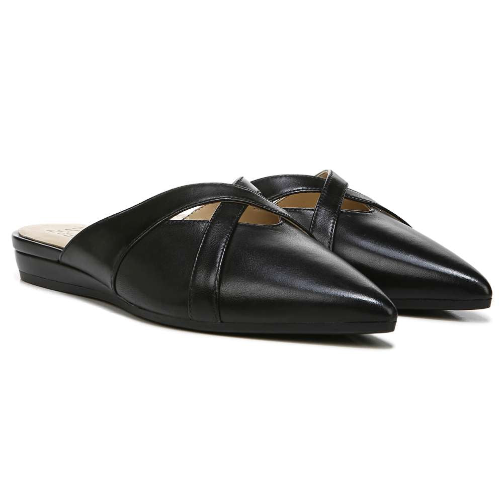 Keira Dress Mule - Black