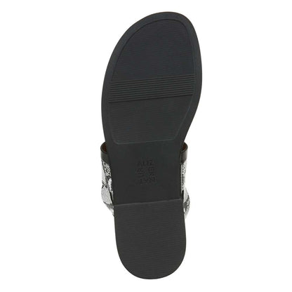 Kelsie Sandal - Black/White