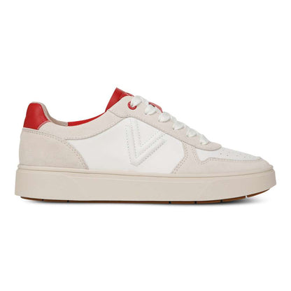 Kimmie Court Sneaker - Cream Red