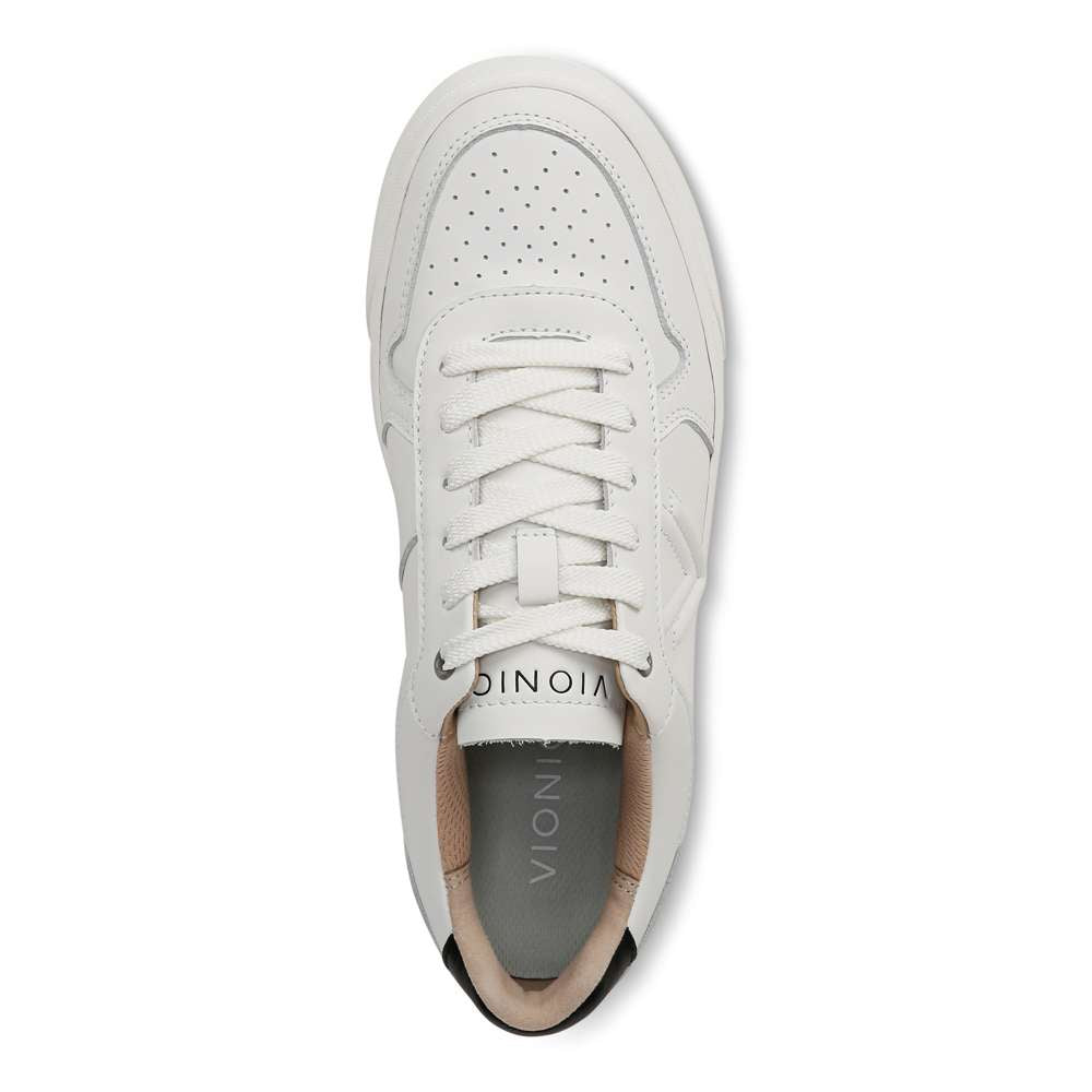 Kimmie Court Sneaker - White Leather