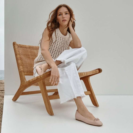 Lifestyle image for Klara Ballet Flat - Cameo Rose