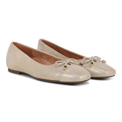 Klara Ballet Flat - Gold Leather