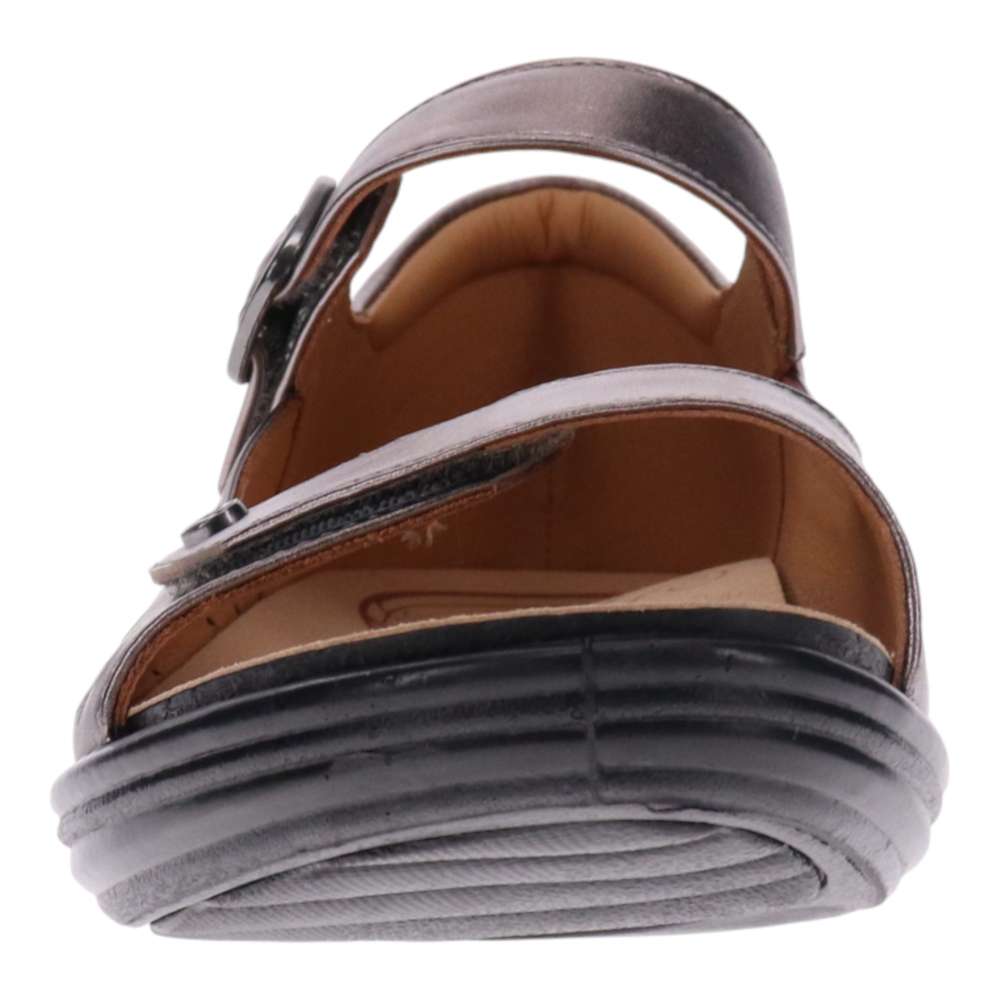 Lagos Sandal - Gunmetal