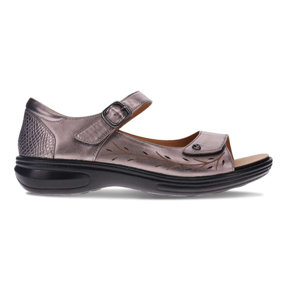 Lagos Sandal - Gunmetal