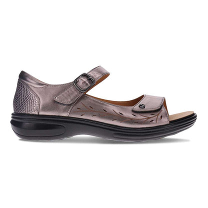Lagos Sandal - Gunmetal