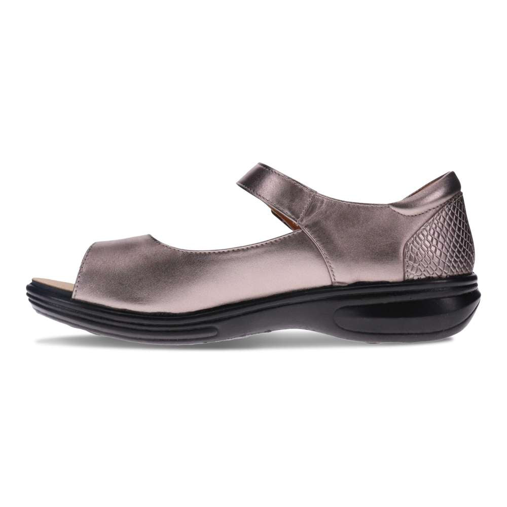 Lagos Sandal - Gunmetal