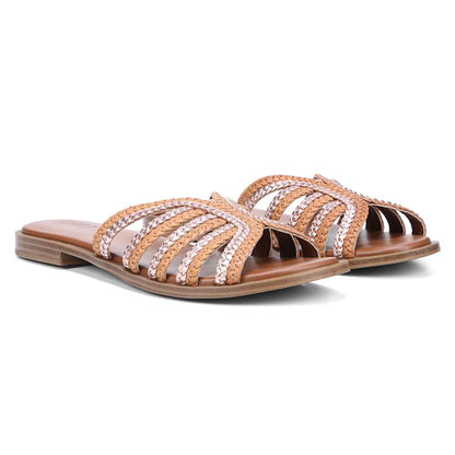 Lane Slide - Tan Multi