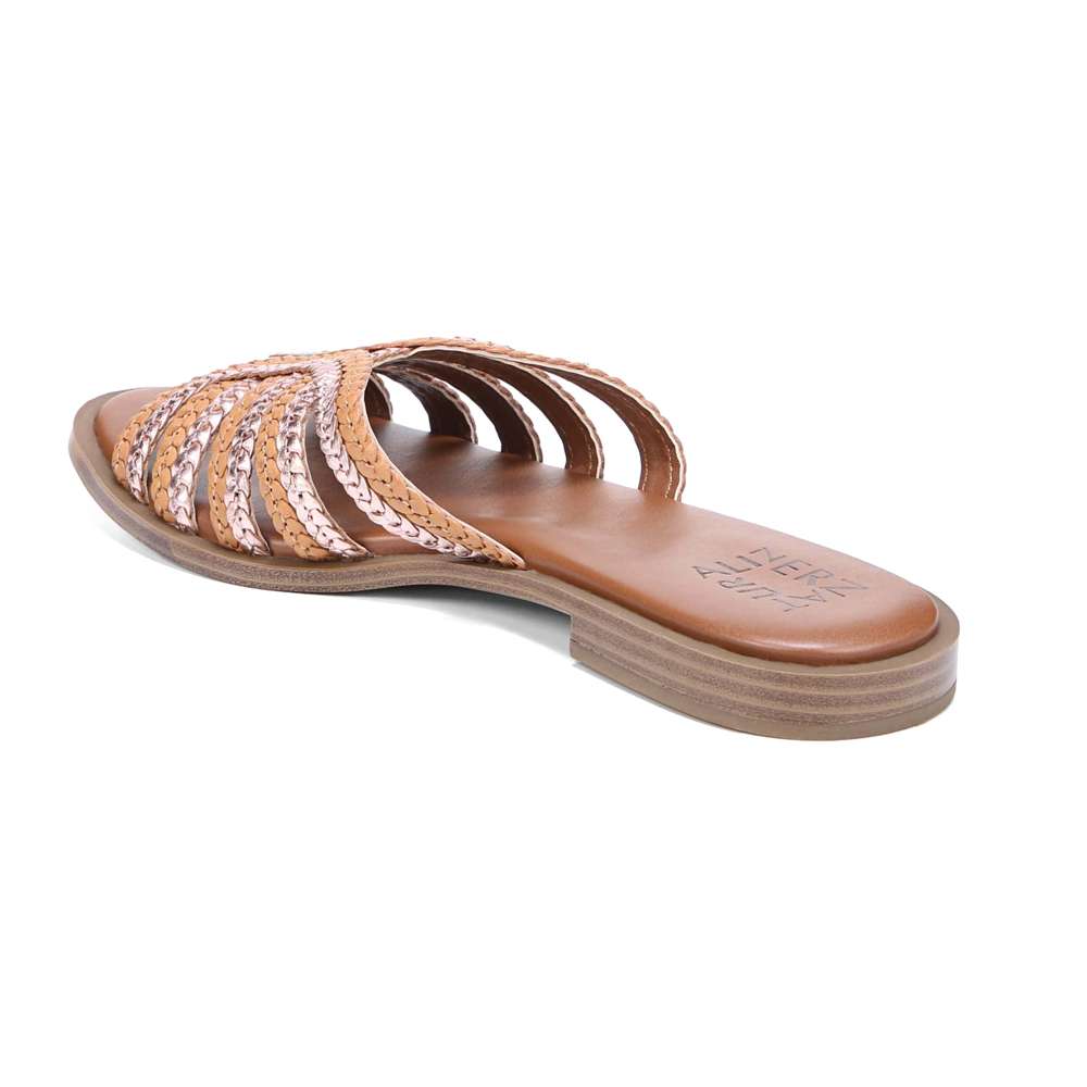 Lane Slide - Tan Multi