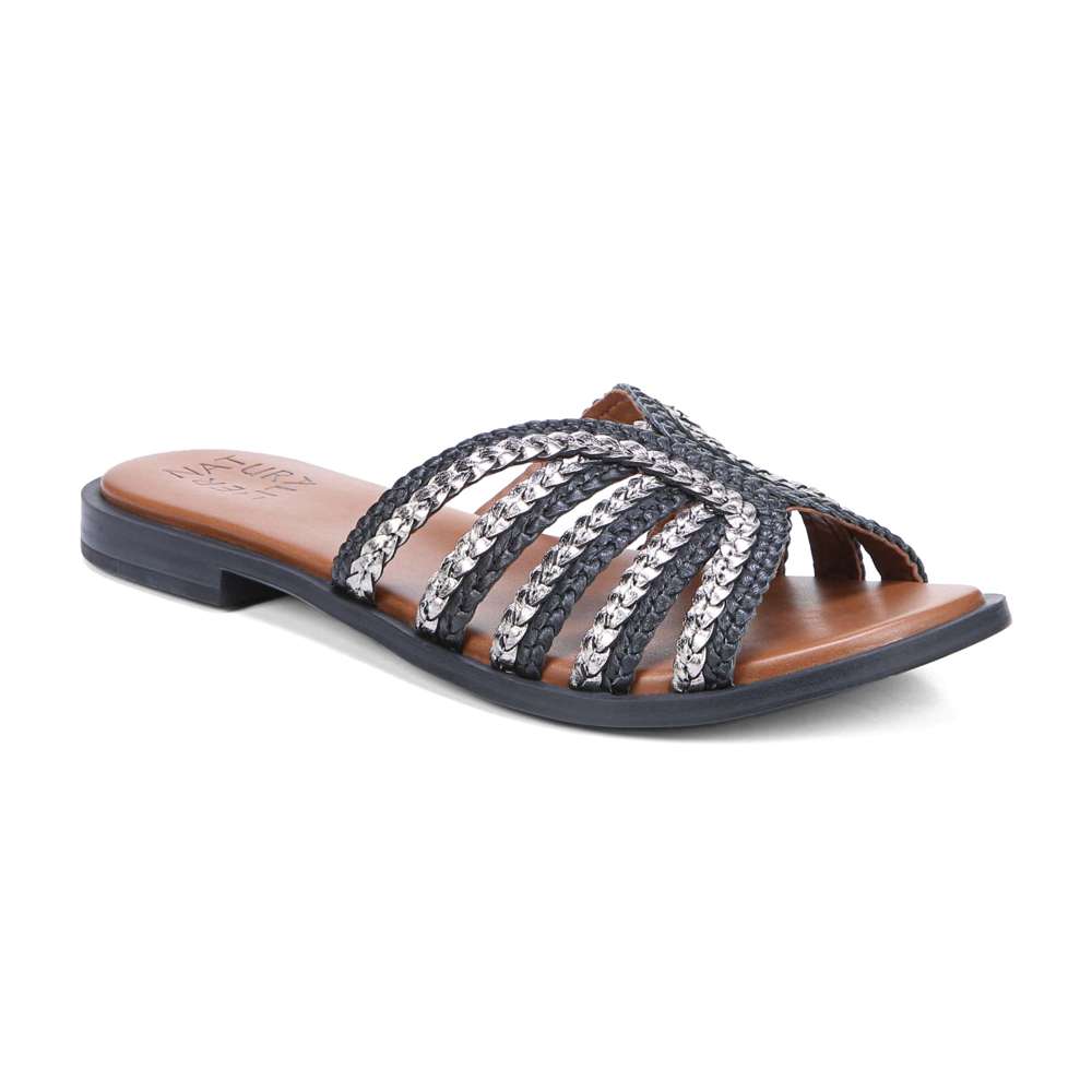 Lane Slide - Black Multi