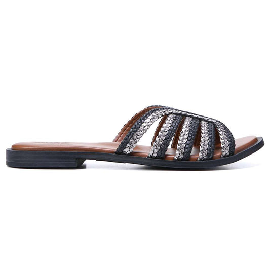 Lane Slide - Black Multi