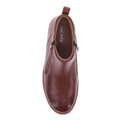 Leni Zip Boot - Mocha