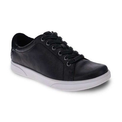 Limoges Lace-Up Casual Sneaker - Onyx/Black Lizard