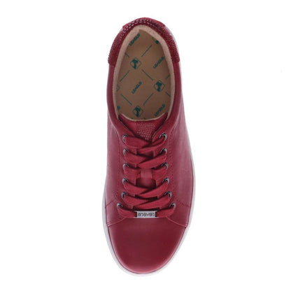 Limoges Lace-Up Casual Sneaker - Cherry French/Lizard