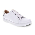 Limoges Lace-Up Casual Sneaker - Coconut/Metallic Interest