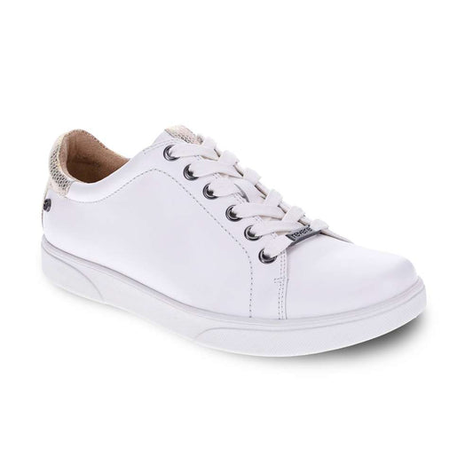 Limoges Lace-Up Casual Sneaker - Coconut/Metallic Interest
