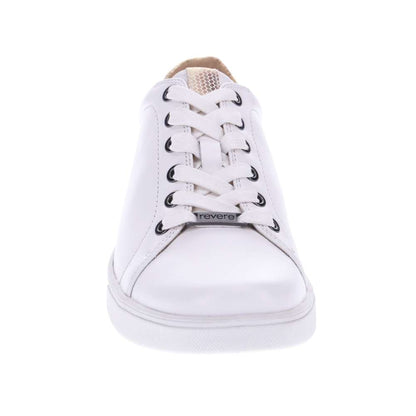 Limoges Lace-Up Casual Sneaker - Coconut/Metallic Interest