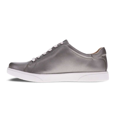 Limoges Lace-Up Casual Sneaker - Slate/Peacock Python