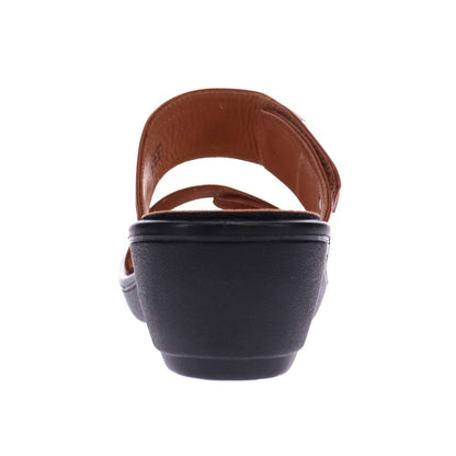 London Wedge - Tan