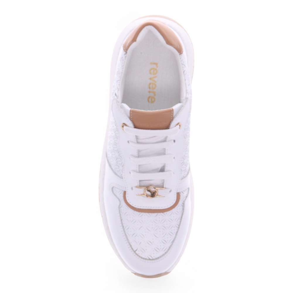 Los Angeles Casual Sneaker - White/Tan