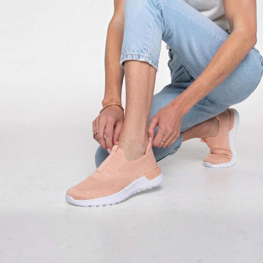 Lifestyle image for Maggie Slip-On Casual Sneaker - Apricot