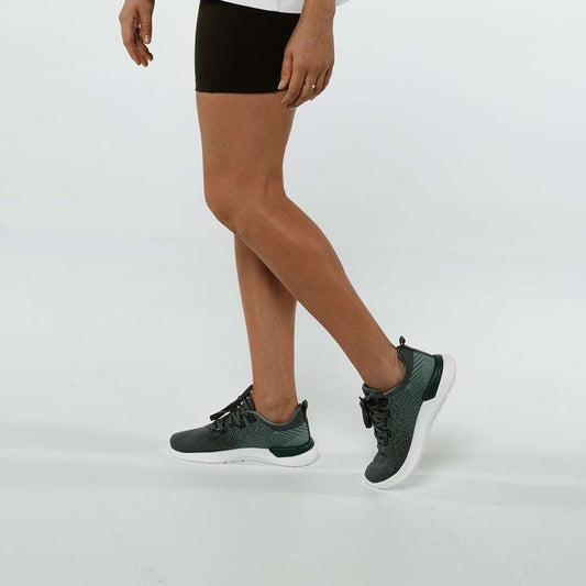 Lifestyle image for Maisie Lace-Up Active Sneaker - Blue/Dark Blue