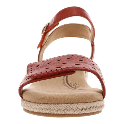 Melissa II Wedge Sandal - Burnt Orange