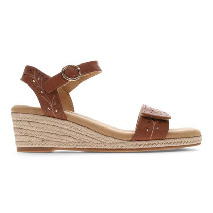 Melissa II Wedge Sandal - Tan