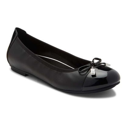 Minna Ballet Flat - Black Patent