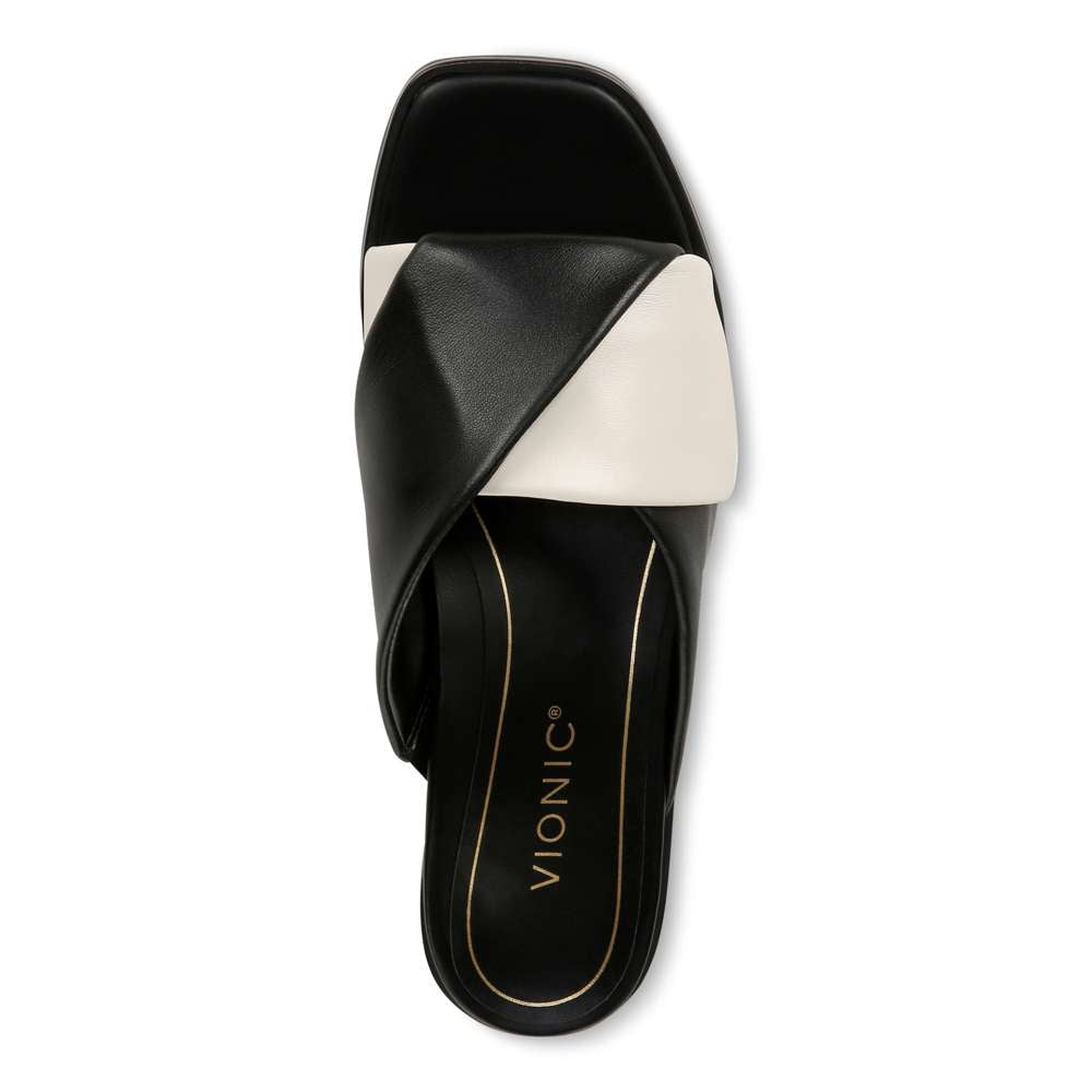Miramar Slide - Black/Cream