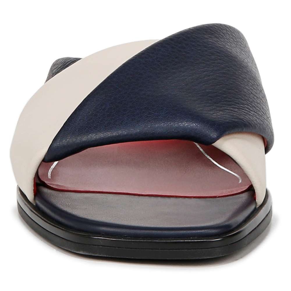 Miramar Slide - Navy/Cream