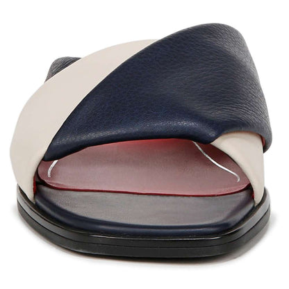 Miramar Slide - Navy/Cream