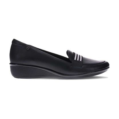 Monte Carlo Wedged Loafer - Black