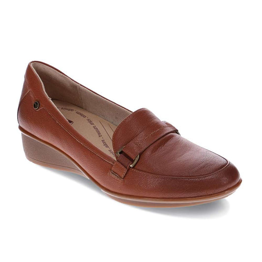 Montmartre Wedged Loafer - Cognac
