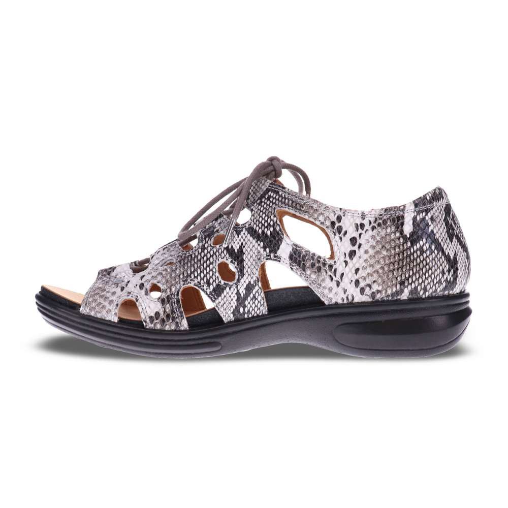 Napier Ghillie Sandal - Natural Snake 2