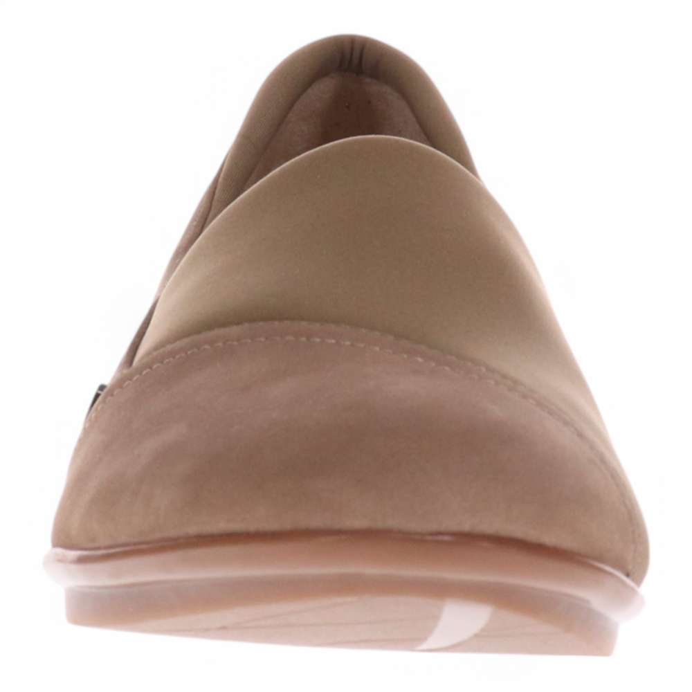 Naples Wedged Loafer - Toffee Nubuck