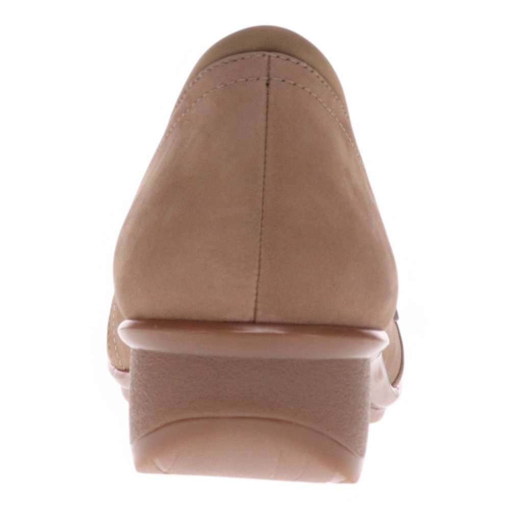 Naples Wedged Loafer - Toffee Nubuck