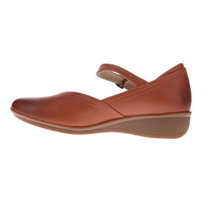 Narita Mary-Jane Flats - Cognac