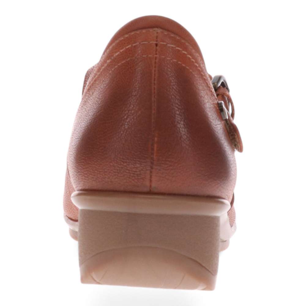 Narita Mary-Jane Flats - Cognac