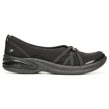Niche Slip-On Casual Sneaker - Black
