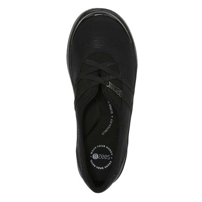 Niche II Slip-On Casual Sneaker - Black Metallic